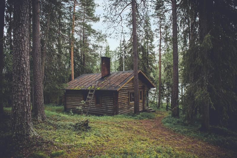 Chalet dans la forêt des Ardennes